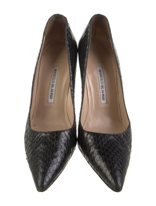 Manolo Blahnik Leather Pumps