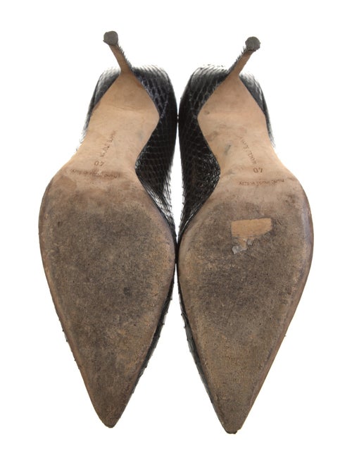 Manolo Blahnik Leather Pumps