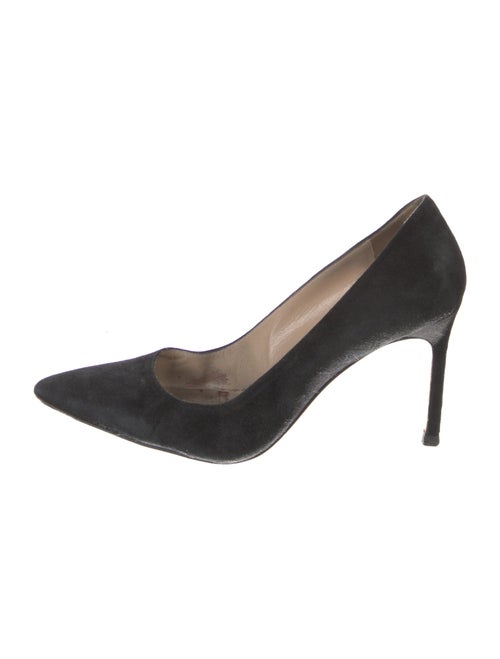 Manolo Blahnik Suede Pumps