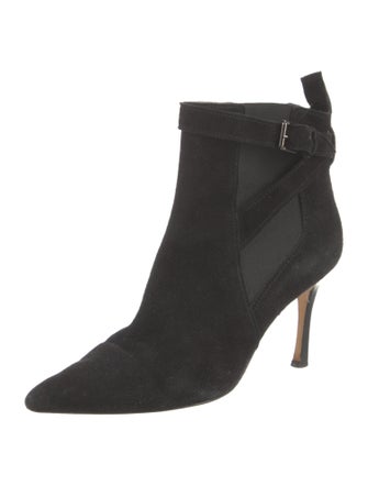 Manolo Blahnik Suede Boots