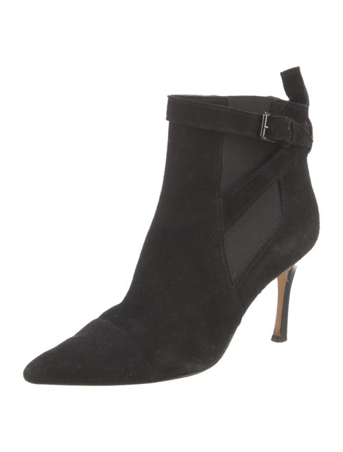 Manolo Blahnik Suede Boots