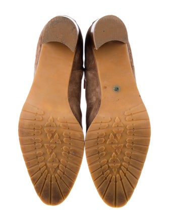 Manolo Blahnik Suede Chelsea Boots