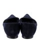 Manolo Blahnik Suede Flats