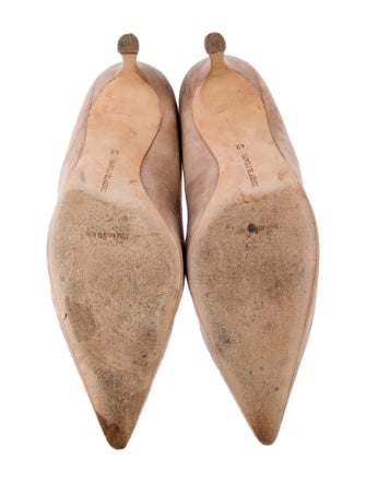 Manolo Blahnik Suede Pumps