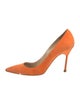 Manolo Blahnik Suede Pumps