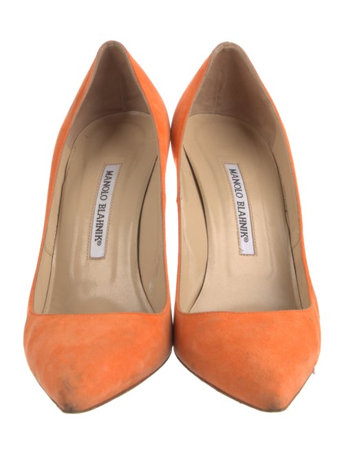 Manolo Blahnik Suede Pumps
