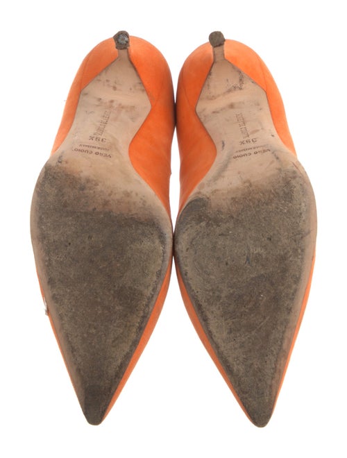 Manolo Blahnik Suede Pumps