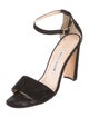 Manolo Blahnik Suede Sandals