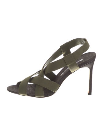 Manolo Blahnik Slingback Sandals