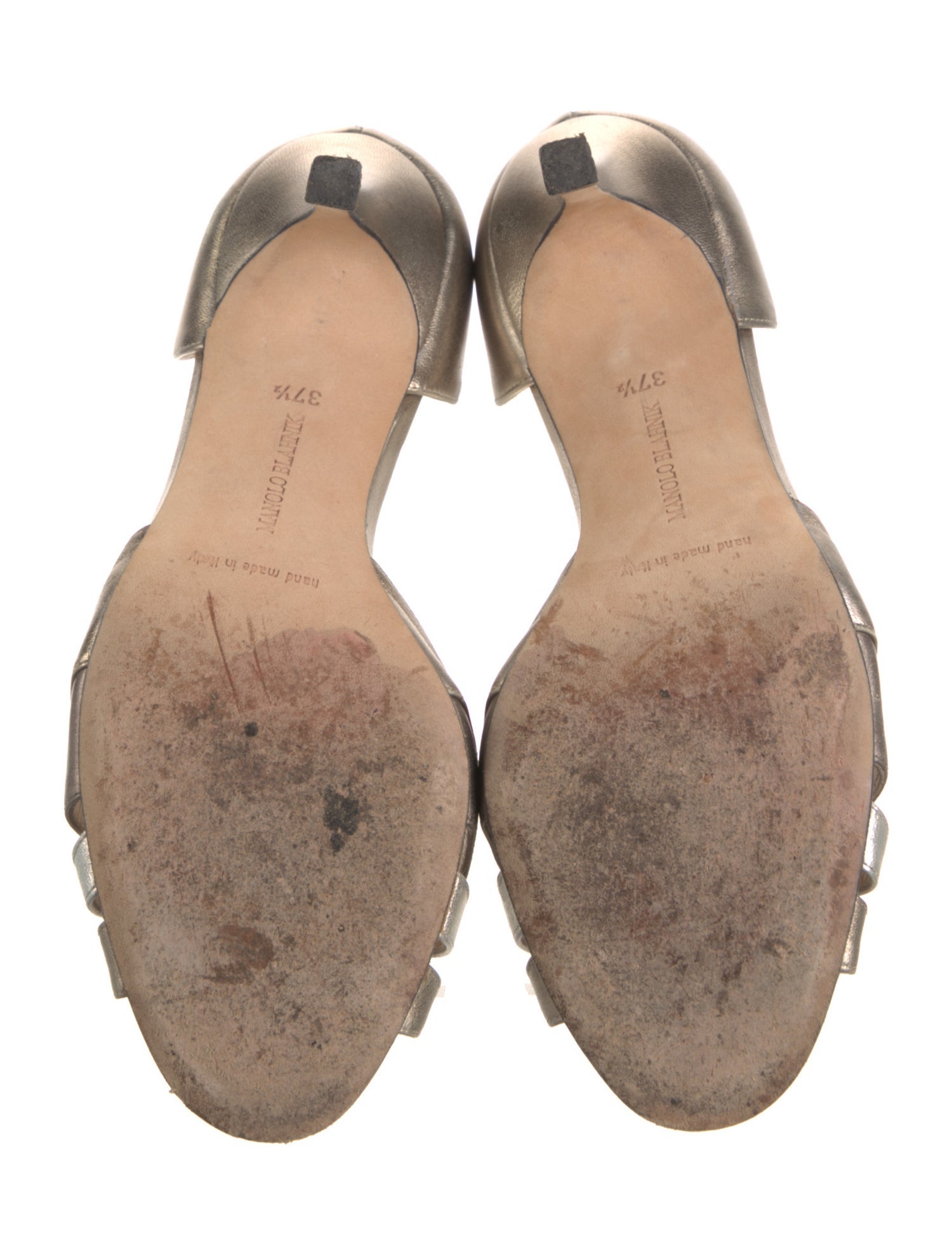 Manolo Blahnik Leather Sandals