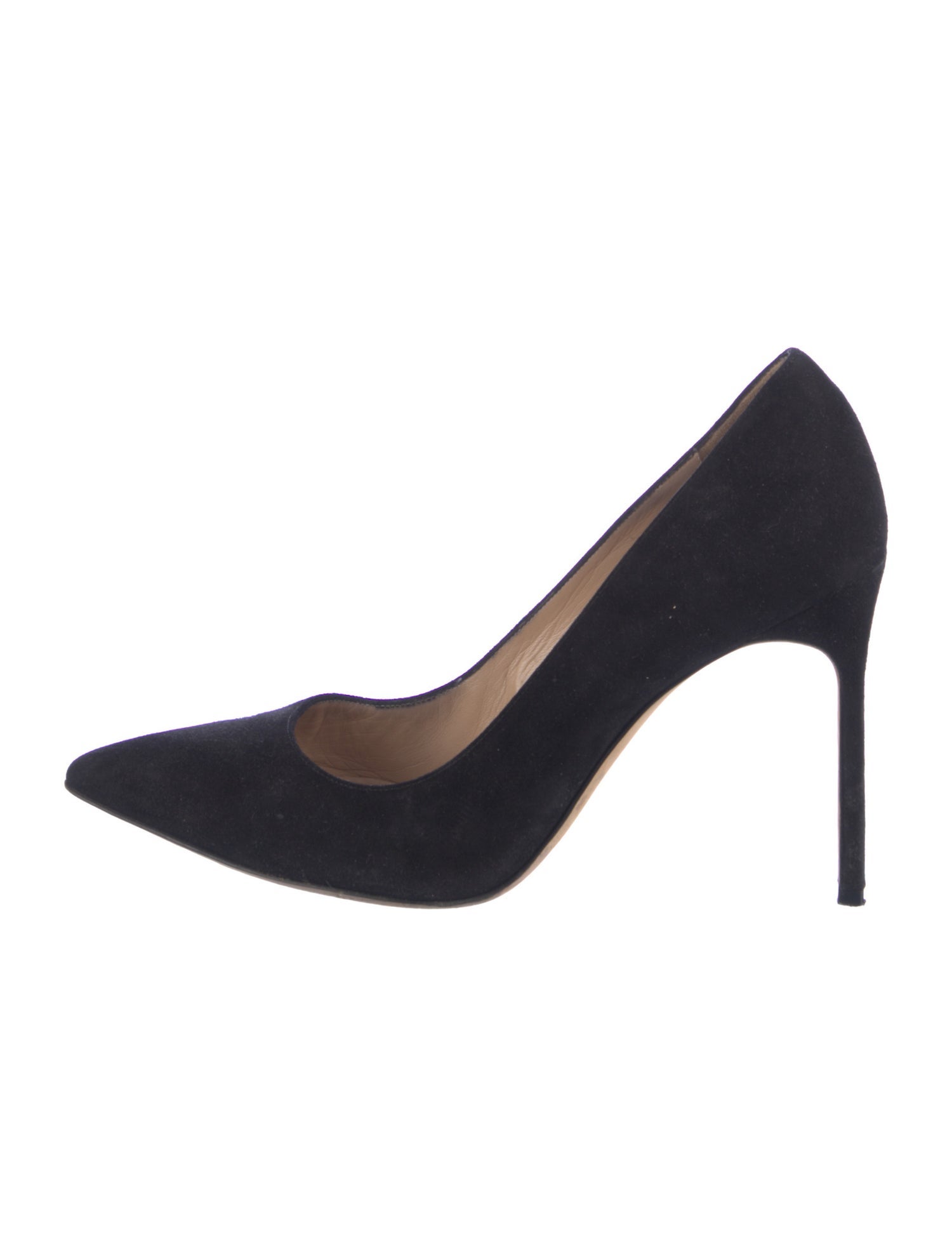 Manolo Blahnik Suede Pumps