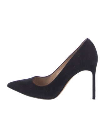 Manolo Blahnik Suede Pumps