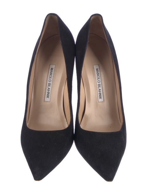 Manolo Blahnik Suede Pumps