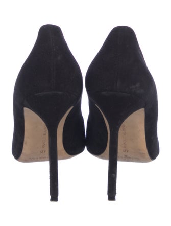 Manolo Blahnik Suede Pumps