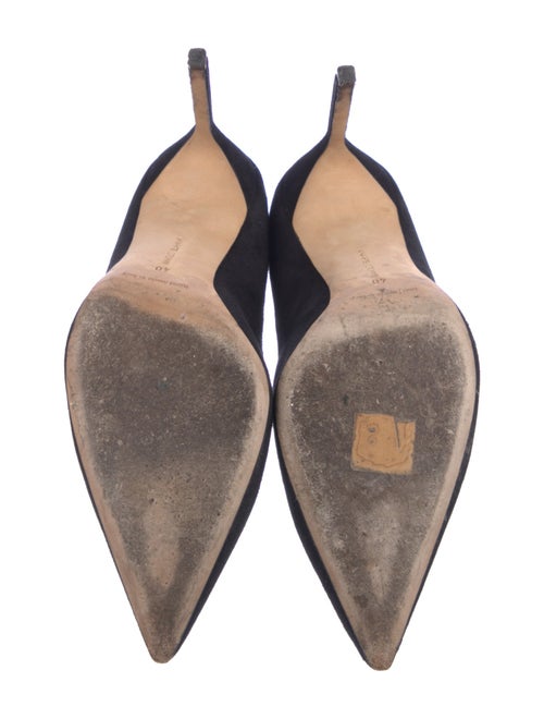 Manolo Blahnik Suede Pumps