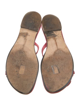 Manolo Blahnik Suede Slides