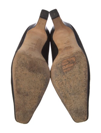 Manolo Blahnik Suede Pumps