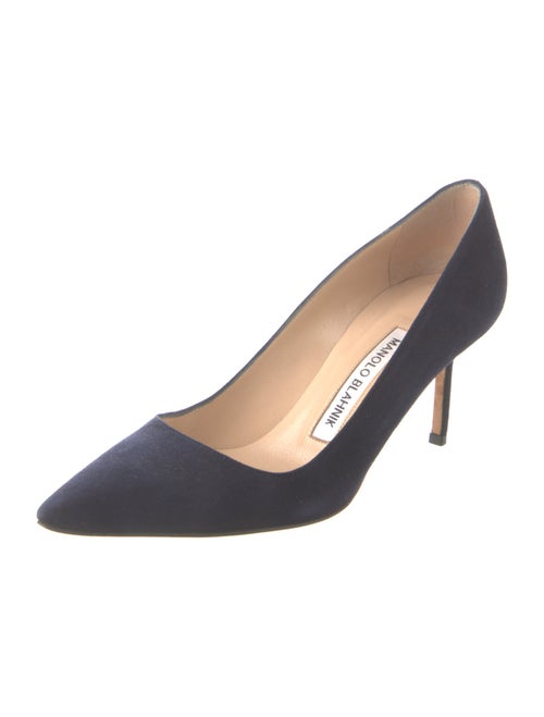 Manolo Blahnik Suede Pumps