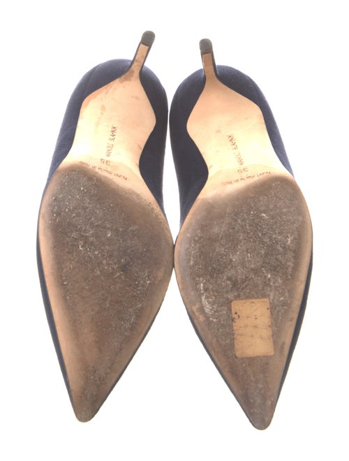 Manolo Blahnik Suede Pumps