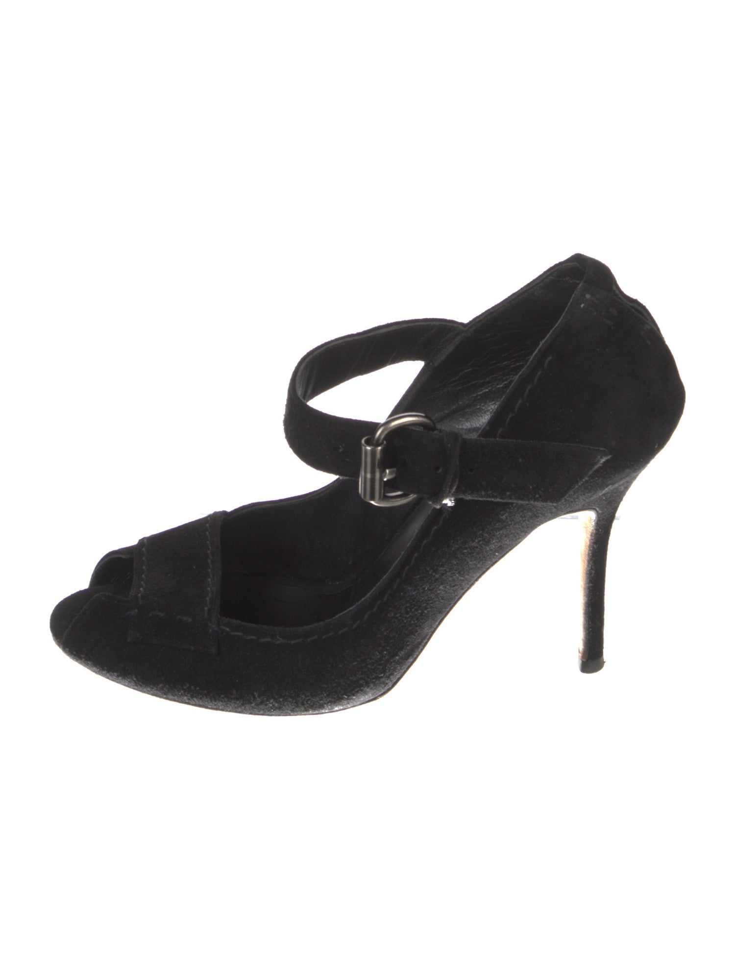 Manolo Blahnik Suede Pumps