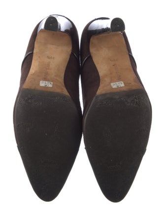 Manolo Blahnik Suede Pumps