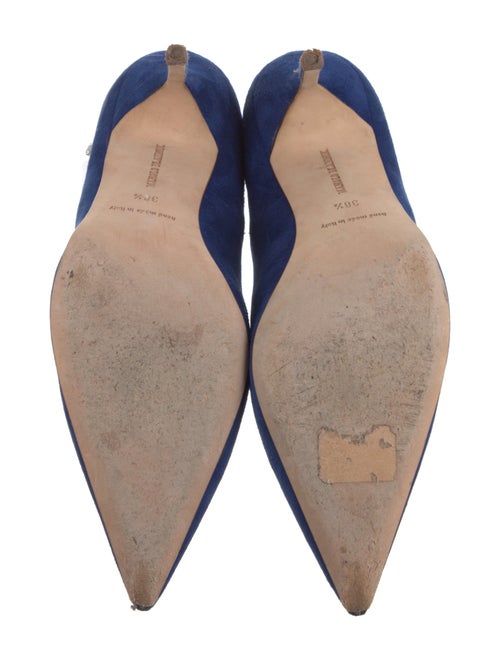 Manolo Blahnik Suede Pumps