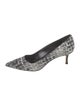 Manolo Blahnik Printed Pumps