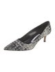 Manolo Blahnik Printed Pumps