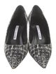 Manolo Blahnik Printed Pumps