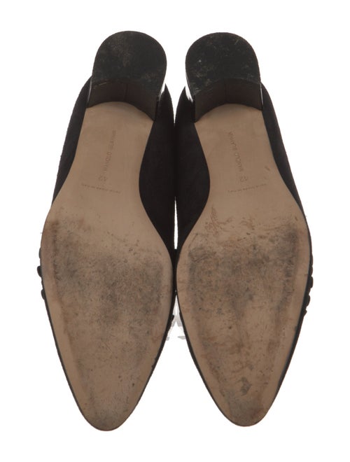Manolo Blahnik Suede Pumps