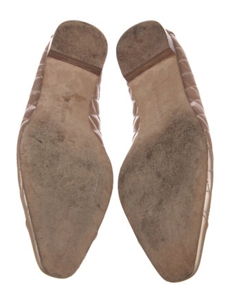 Manolo Blahnik Patent Leather Ballet Flats
