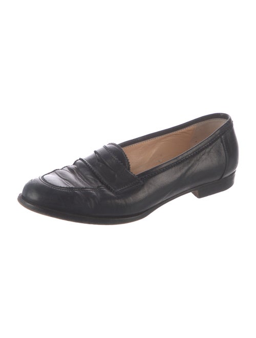 Manolo Blahnik Leather Loafers