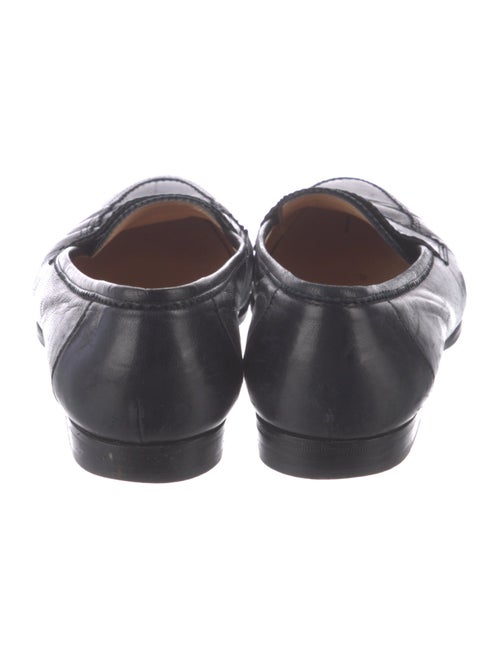 Manolo Blahnik Leather Loafers