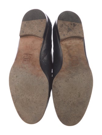 Manolo Blahnik Leather Loafers