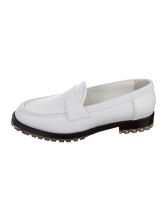 Manolo Blahnik Leather Loafers