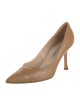 Manolo Blahnik Leather Pumps