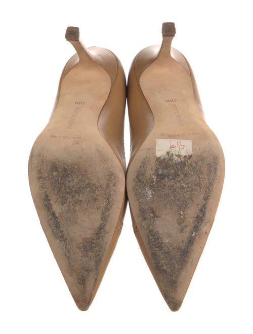 Manolo Blahnik Leather Pumps