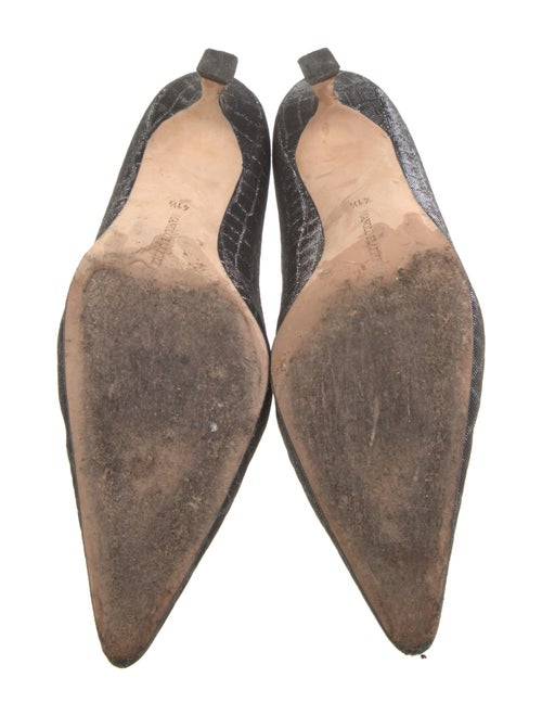 Manolo Blahnik Printed Pumps
