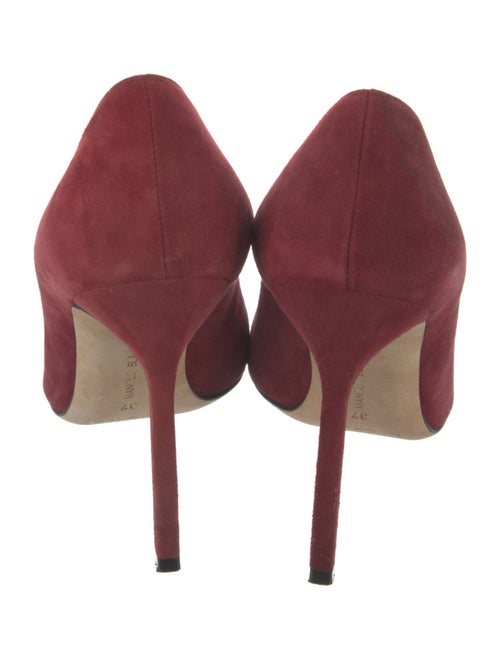 Manolo Blahnik Suede Pumps