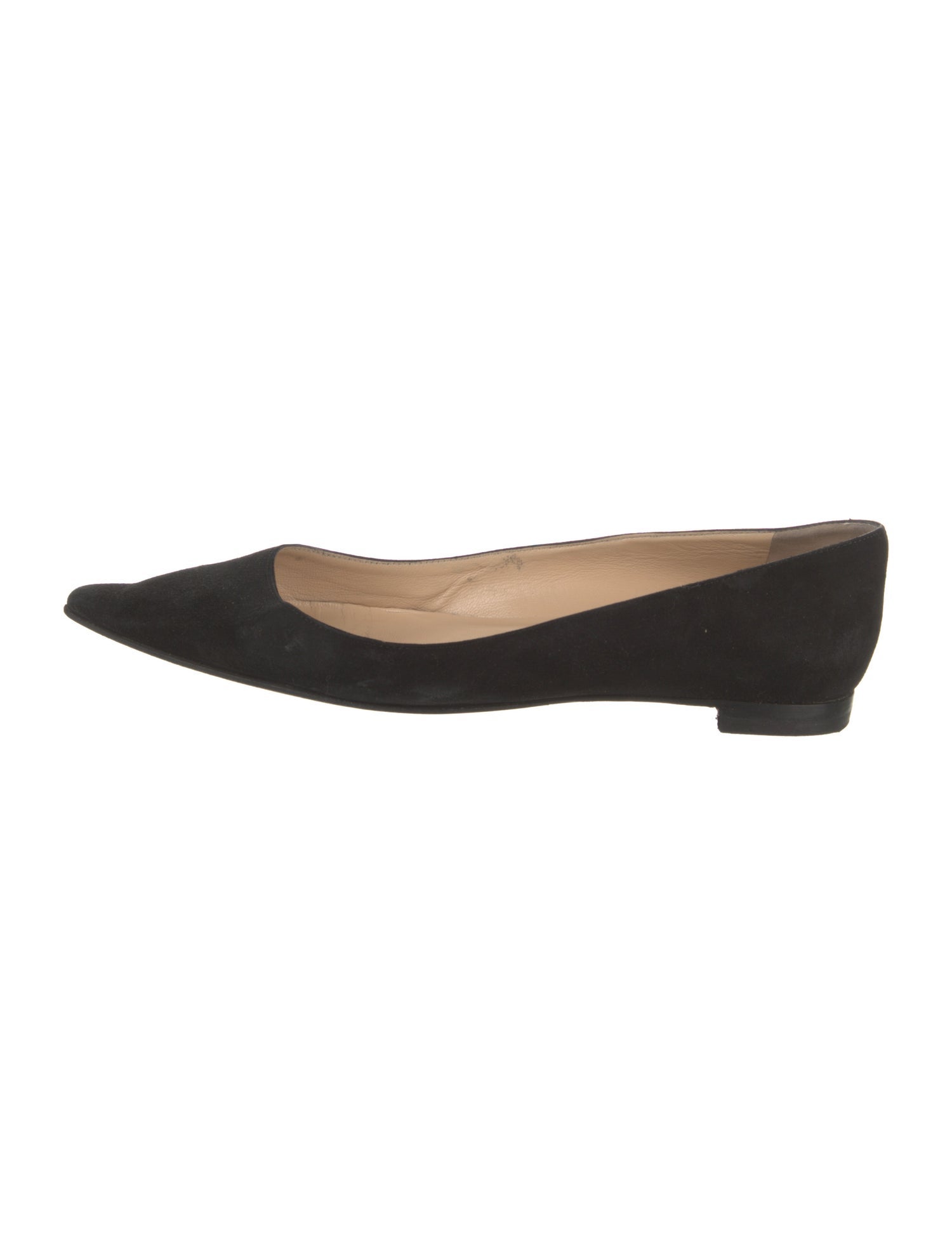Manolo Blahnik Suede Flats