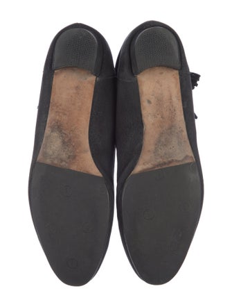 Manolo Blahnik Suede Tassel Accents Boots