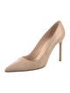 Manolo Blahnik Canvas Pumps