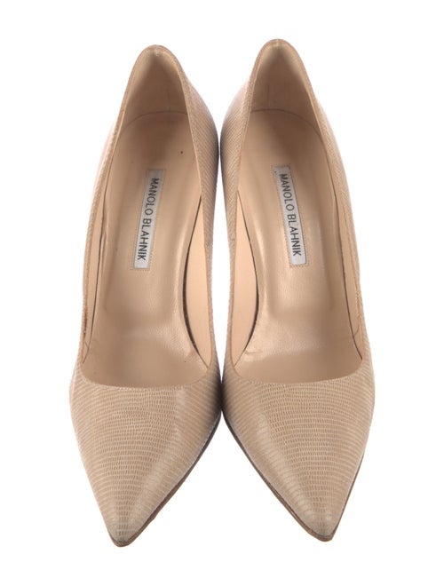 Manolo Blahnik Canvas Pumps
