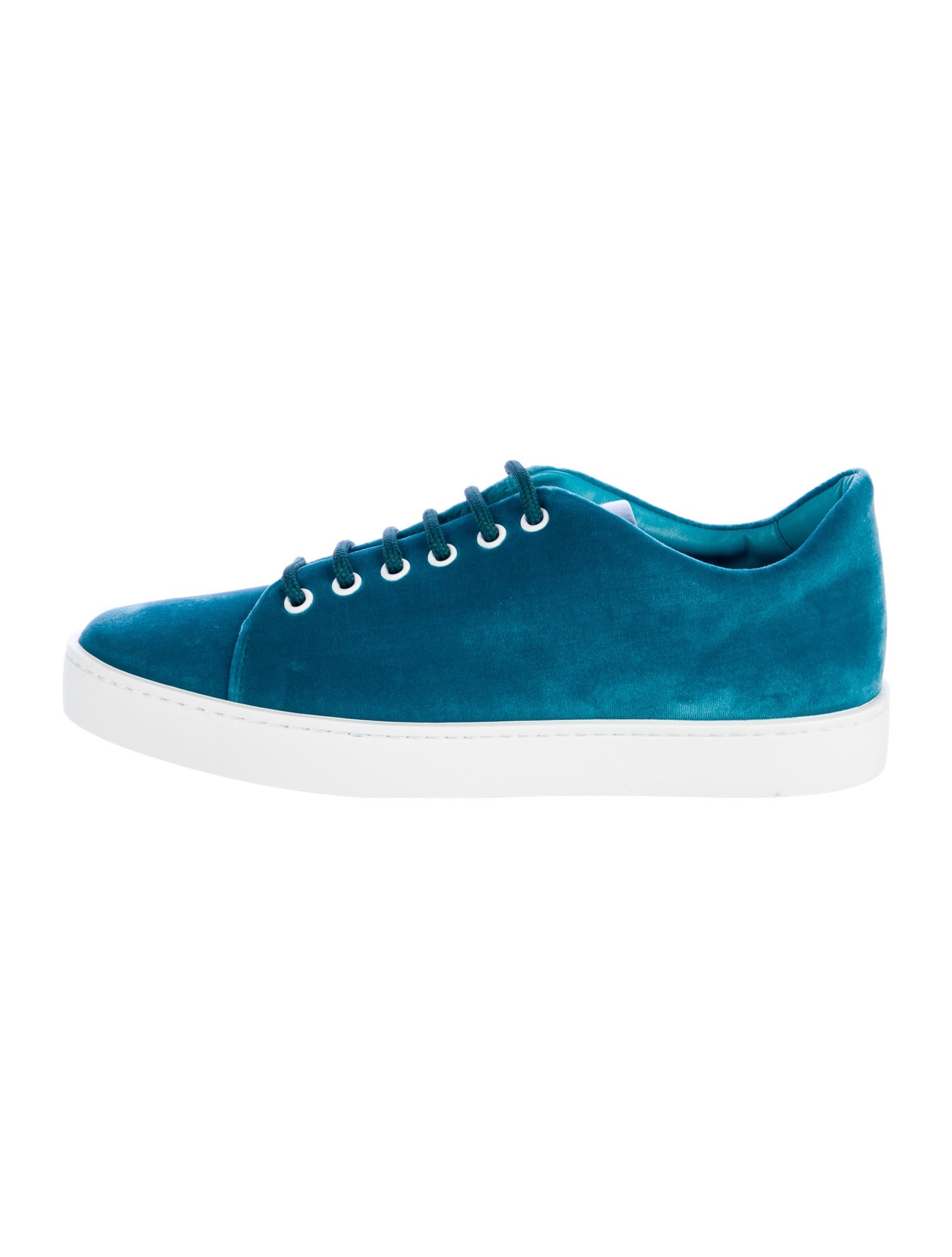 Manolo Blahnik Velvet Sneakers w/ Tags