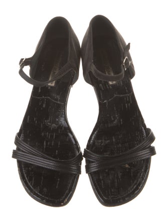 Manolo Blahnik Suede Sandals