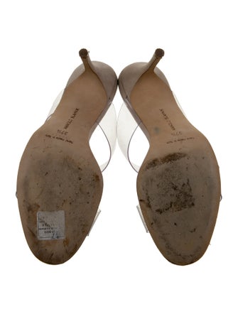 Manolo Blahnik PVC Slides