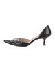 Manolo Blahnik Patent Leather D'Orsay Pumps