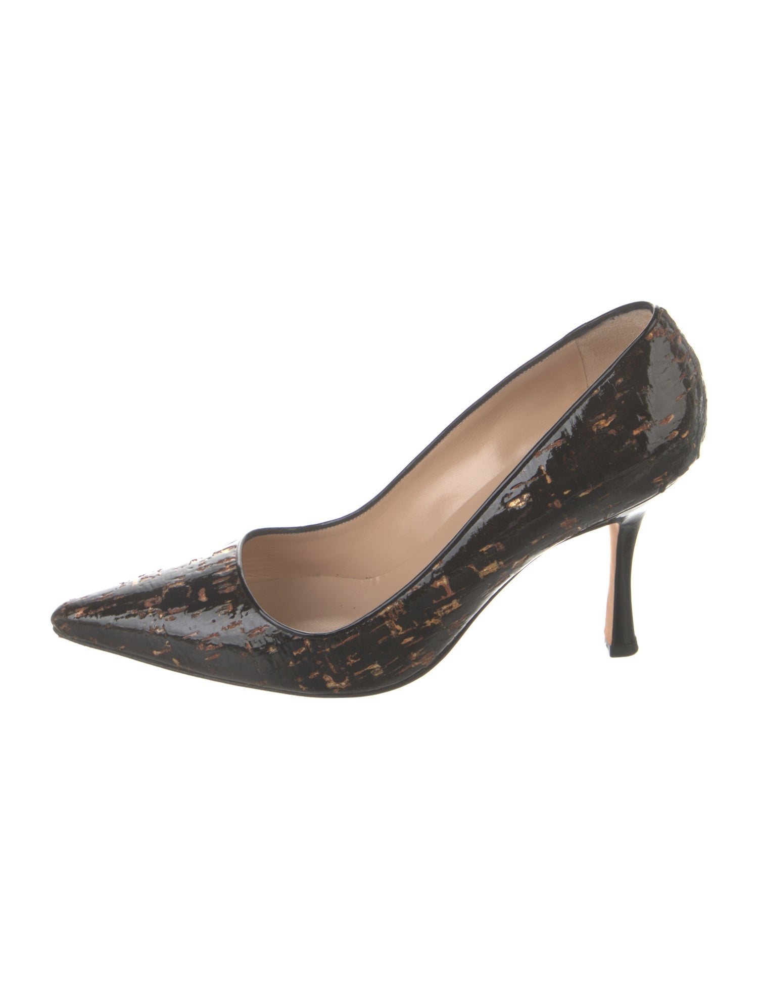 Manolo Blahnik Patent Leather Pumps