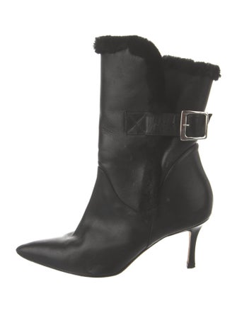 Manolo Blahnik Leather Boots