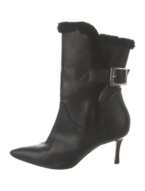 Manolo Blahnik Leather Boots